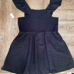 NWT Old Navy Womens Smocked Babydoll Mini Dress Size XL Boho Hippie Festival